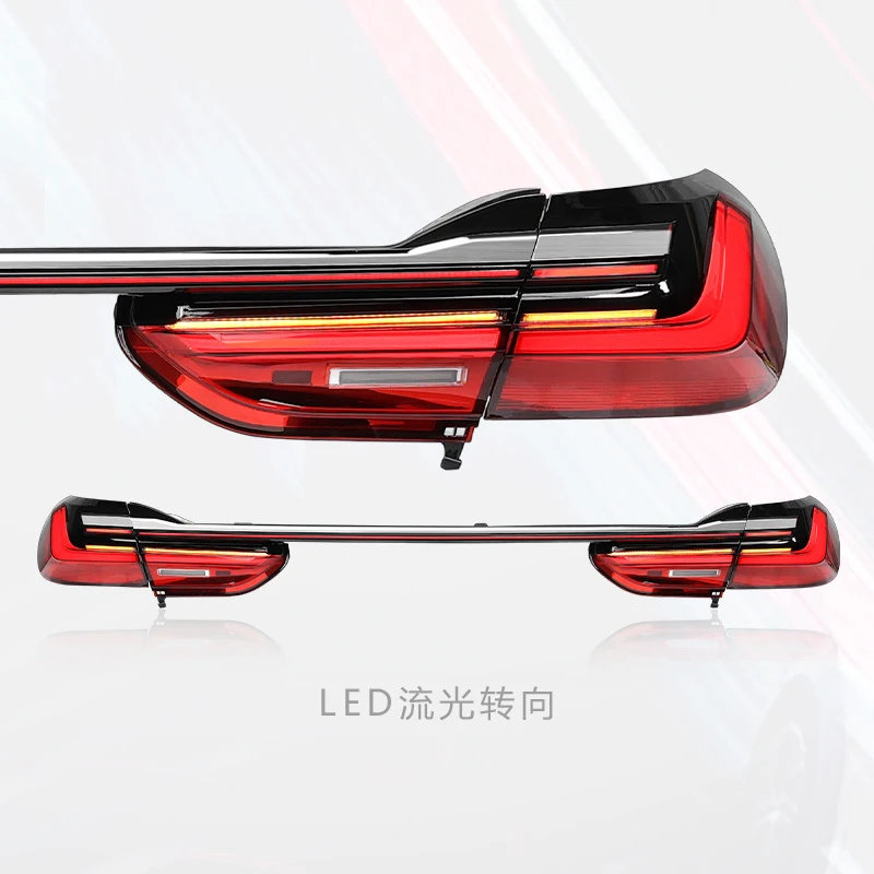 For BMW 7 Series G11 G12 2016-2018 Taillights LED Car Rear Tail Light Lamp Accessories Daytime Running Dynamic Turn Signal view 3