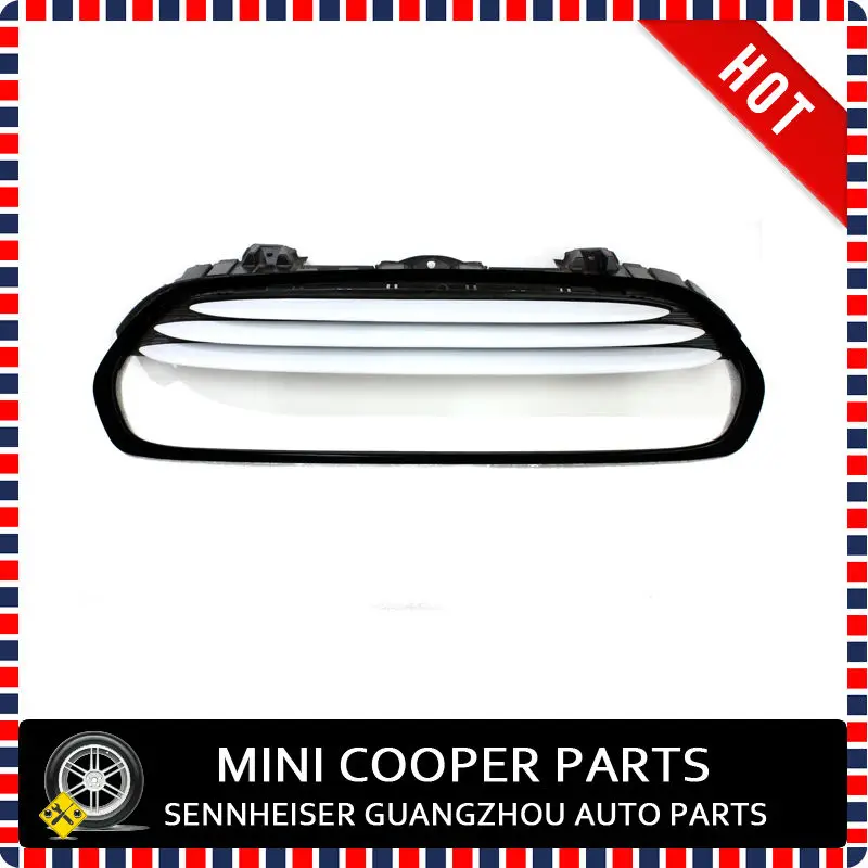 Brand New ABS Plastic UV Protected White Color Front Grill Surround+Front Grill trim For mini cooper F56 F55 F57 (4Pcs/set)