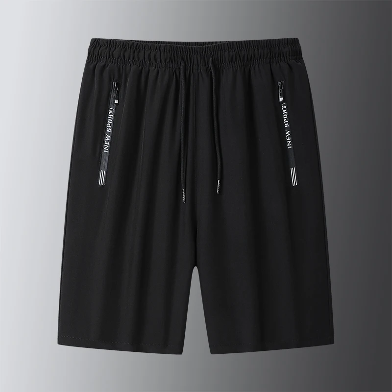 

Мужские летние шорты для гольфа: повседневные, свободные, дышащие, универсальные, из ледяного шелка, быстросохнущие, модные, укороченные (до колена)