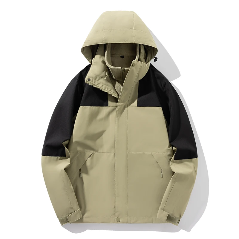 

Утепленная куртка 3-в-1: съемная, теплая, водонепроницаемая, ветрозащитная, дышащая, для активного отдыха, альпинизма, осенне-зимняя, спортивная, для активного отдыха на природе