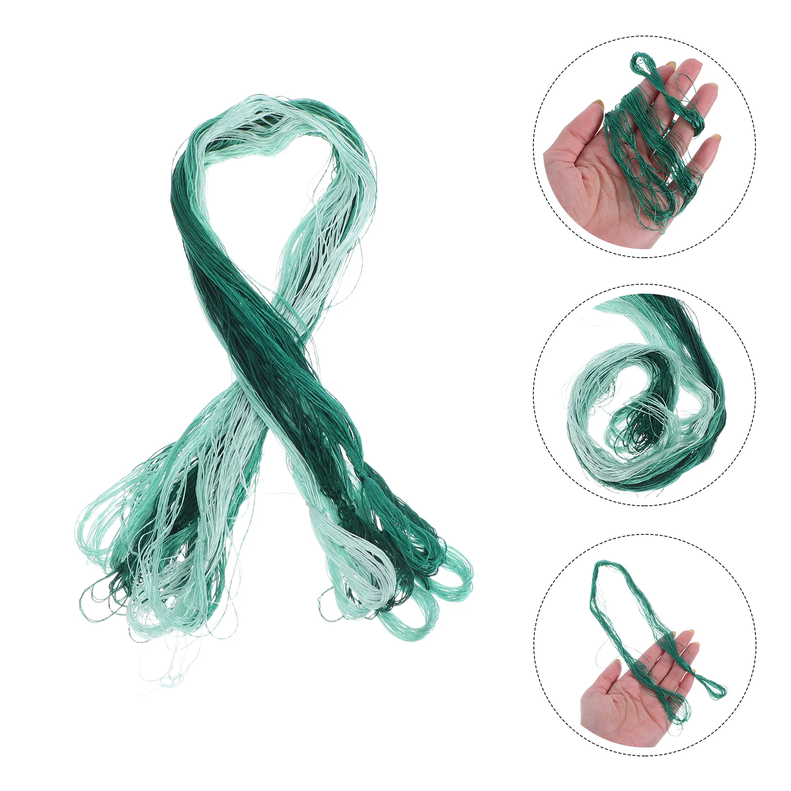 

8Pcs Silk Embroidery Thread Natural Smooth Vibrant Colors for Hand Sewing DIY Craft Needlework Home Decor Upholstery