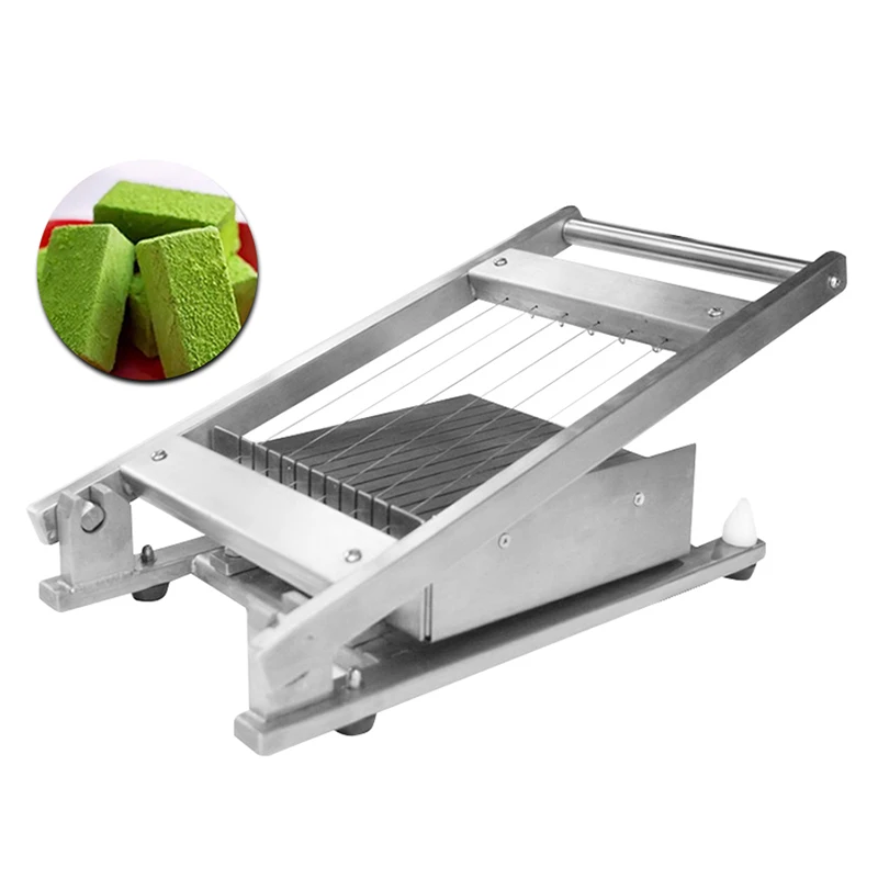 수동 초콜릿 커터, 30x30mm, 15x15mm 퍼지, 트러플 만들기, 베이킹 절단, 스테인레스 스틸 수동 절단 기계 도구