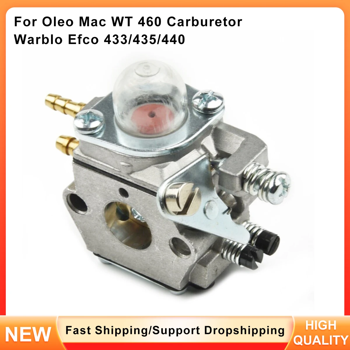 

Replacement Carburetor for Oleo Mac 730 & Efco WT 460 Trimmers - Fits Oma 433, 435 Models