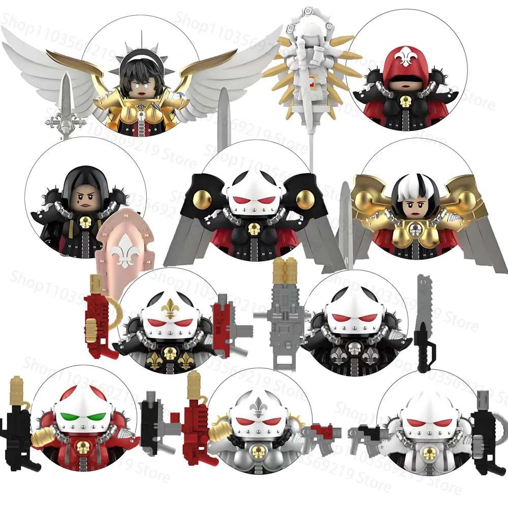 Beliebte Spiele-Bausteine Seraphim Celestine Imagifier Cartoon-Actionfiguren Sammlermodell Puppe Spielzeug Geburtstagsgeschenke