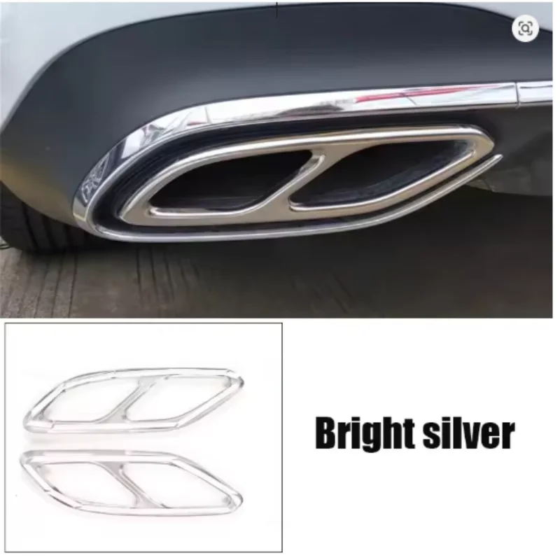 

Автомобильные аксессуары, глушитель, выхлопная труба, хвостовая накладка для Mercedes Benz CLA Class C118 W118 CLA180 2020-2022 CLA C117 2013-2016