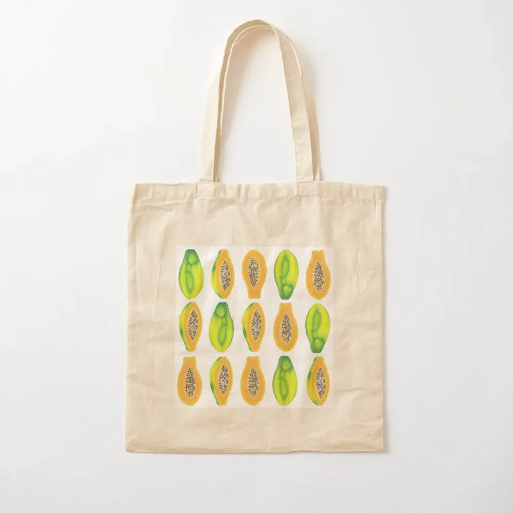 

Papaya Pattern 1 Tote Bag Customizable tote bag female bag tote bags cloth bags Big