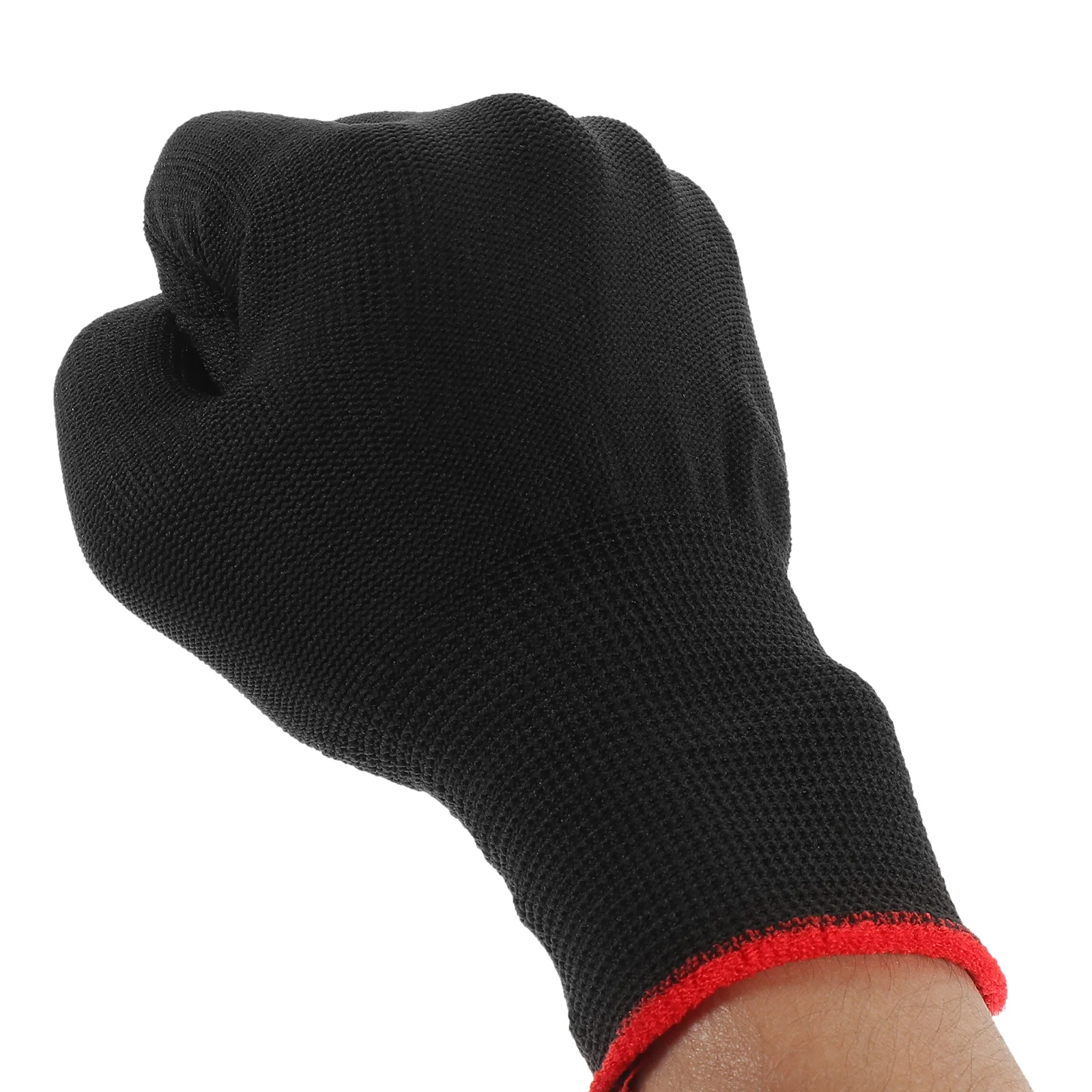 

12pcs 12 Pairs Static XL Polyester Protective Knit Knitting Anti Static Gloves Gloves for Industrial Lab Assembly