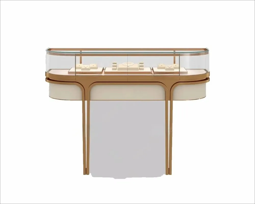 

Luxury Jewelry Store/Shop Interior Design Jewelry Glass Showcase Jewelry Necklace Earrings Showcase