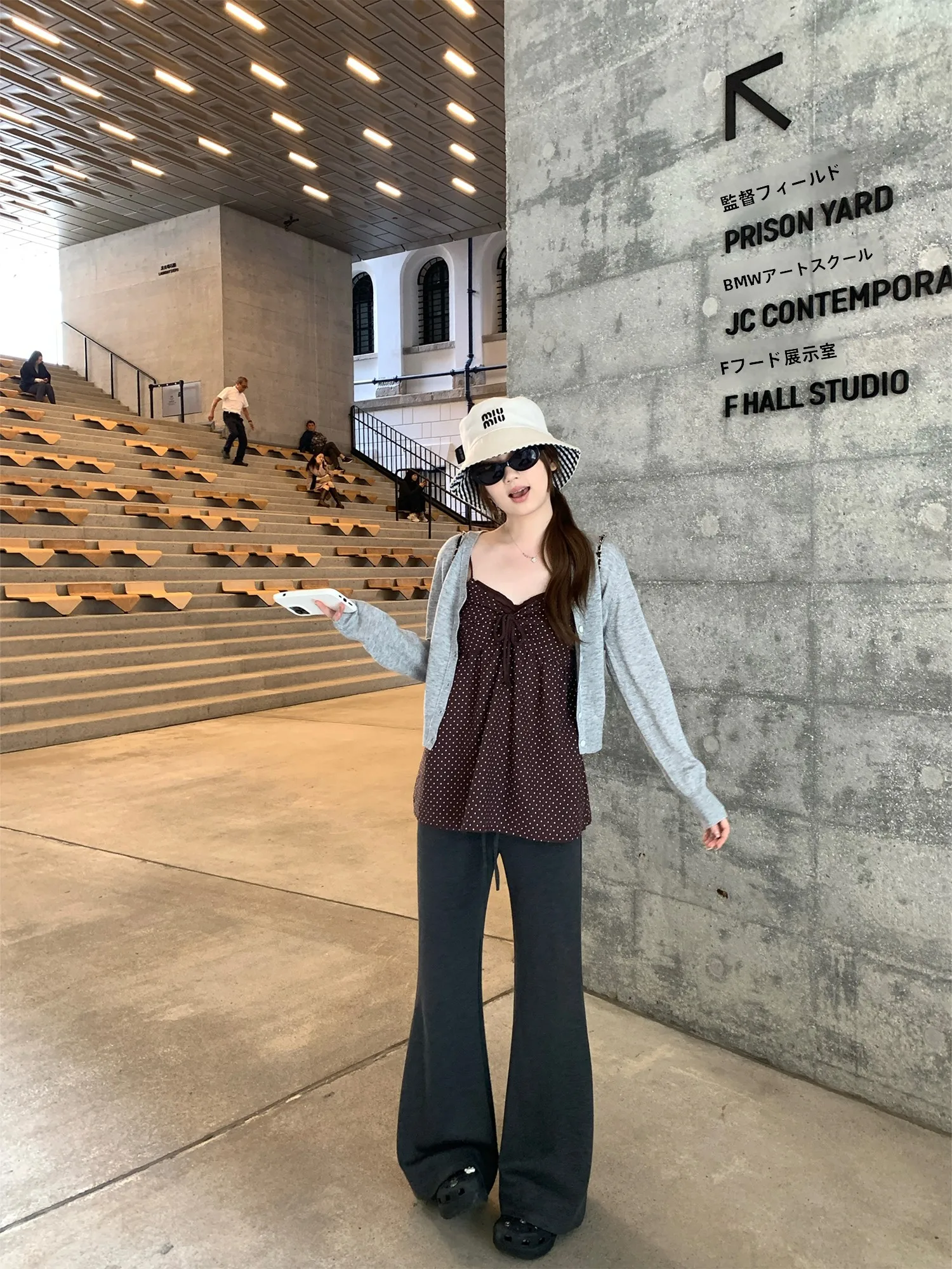 

Повседневный тонкий вязаный кардиган для женщин, весна 2026, ранний сезон, универсальный топ в корейском стиле, простой, для отдыха, модный