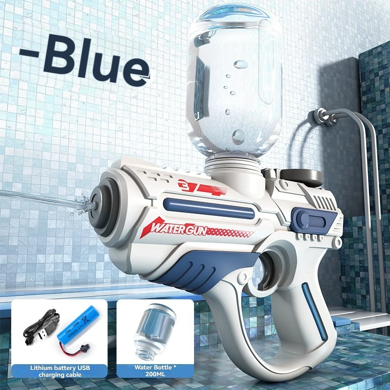 Popular Electric Water Gun, Multiple People Shooting Toy, Fully Automatic, Summer Shooting, Beach Outdoor Fun Toys