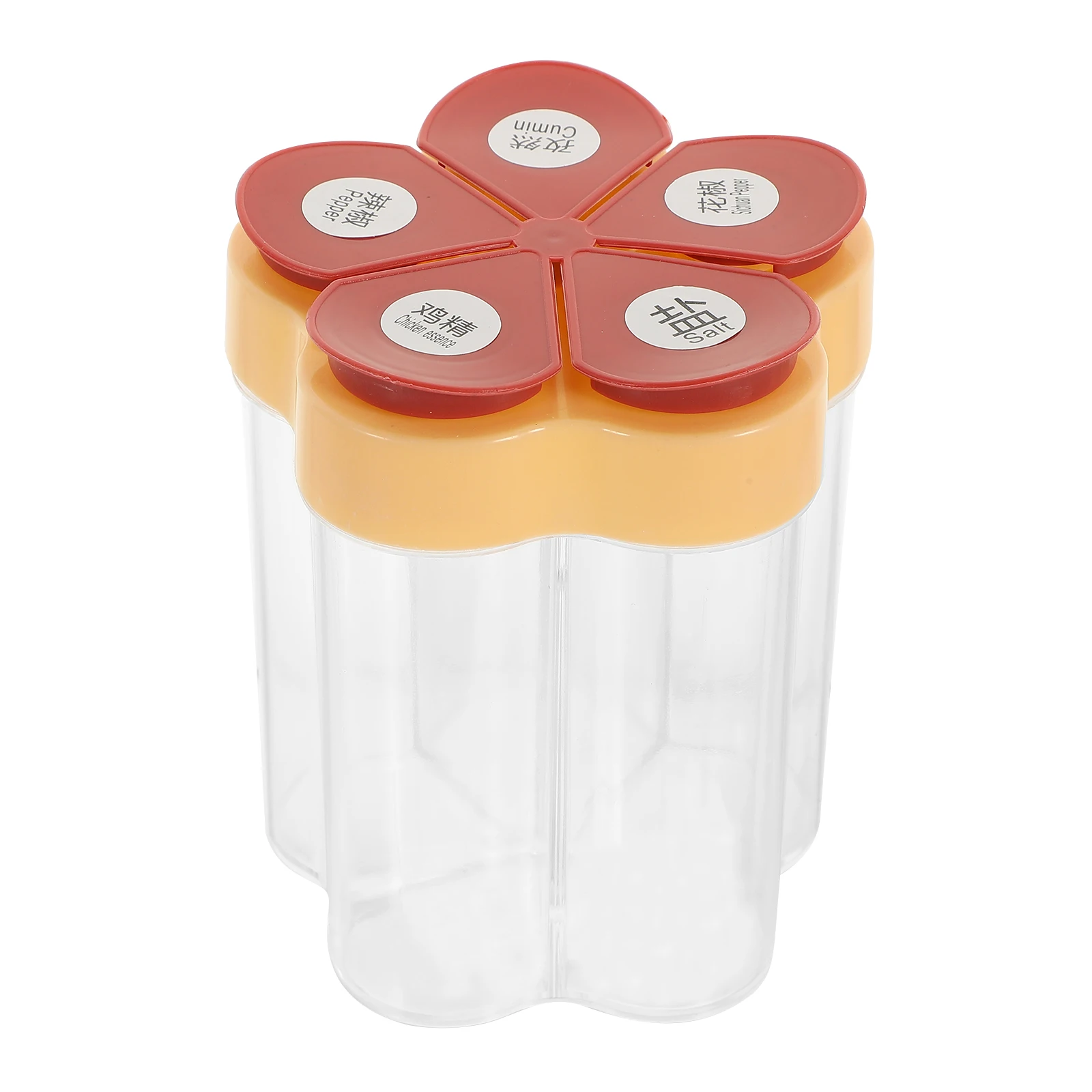 

Spice Jar Seasonings Plastic Condiment Bottles Powdered Sugar Shaker Jars Salt Dispenser Travel with Lid
