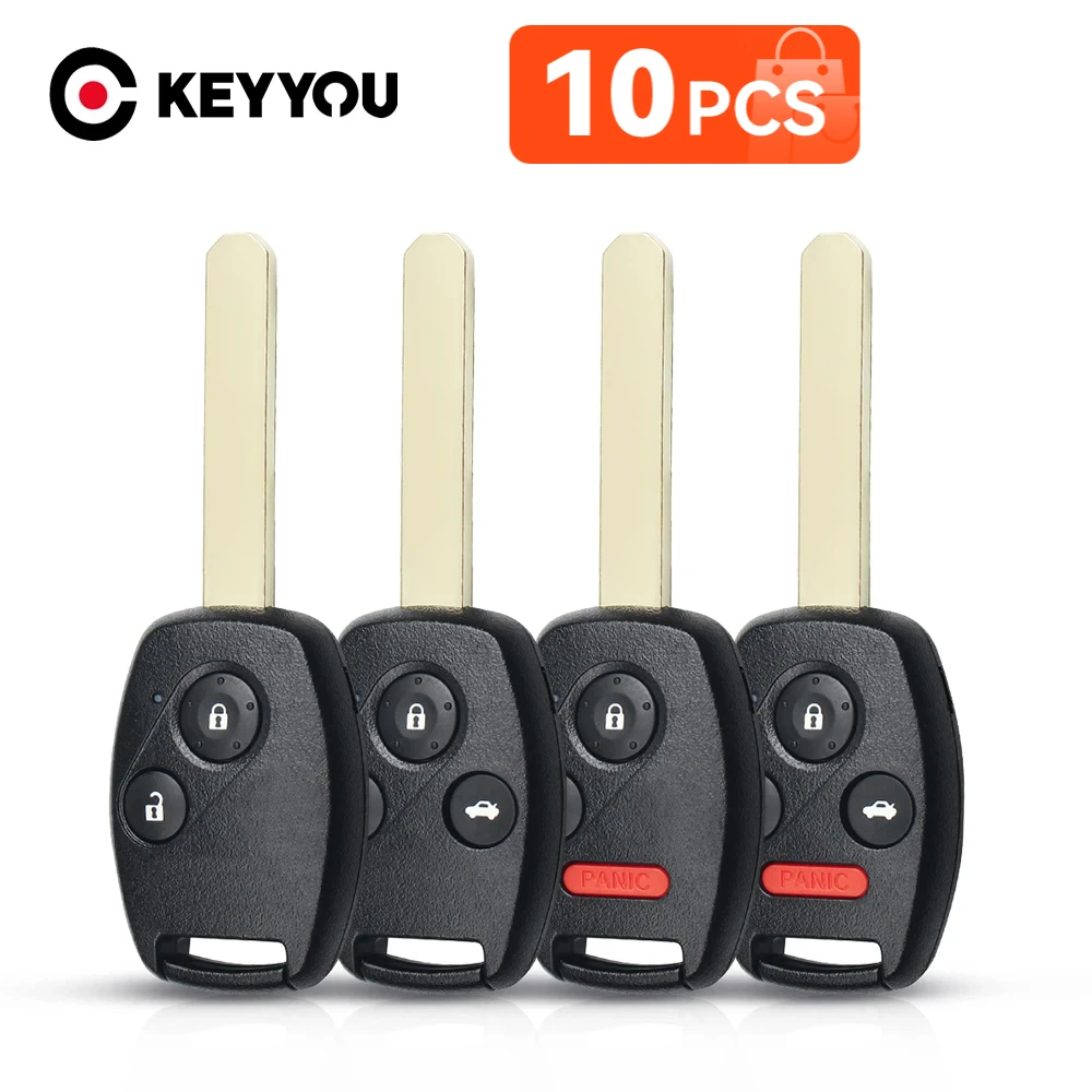 

KEYYOU, 10 шт., 2/3/4BT, стандартная деталь для Honda Civic CRV, HRV, City Accord Element Pilot, подходит для понимания, Jazz, Odyssey Fleed