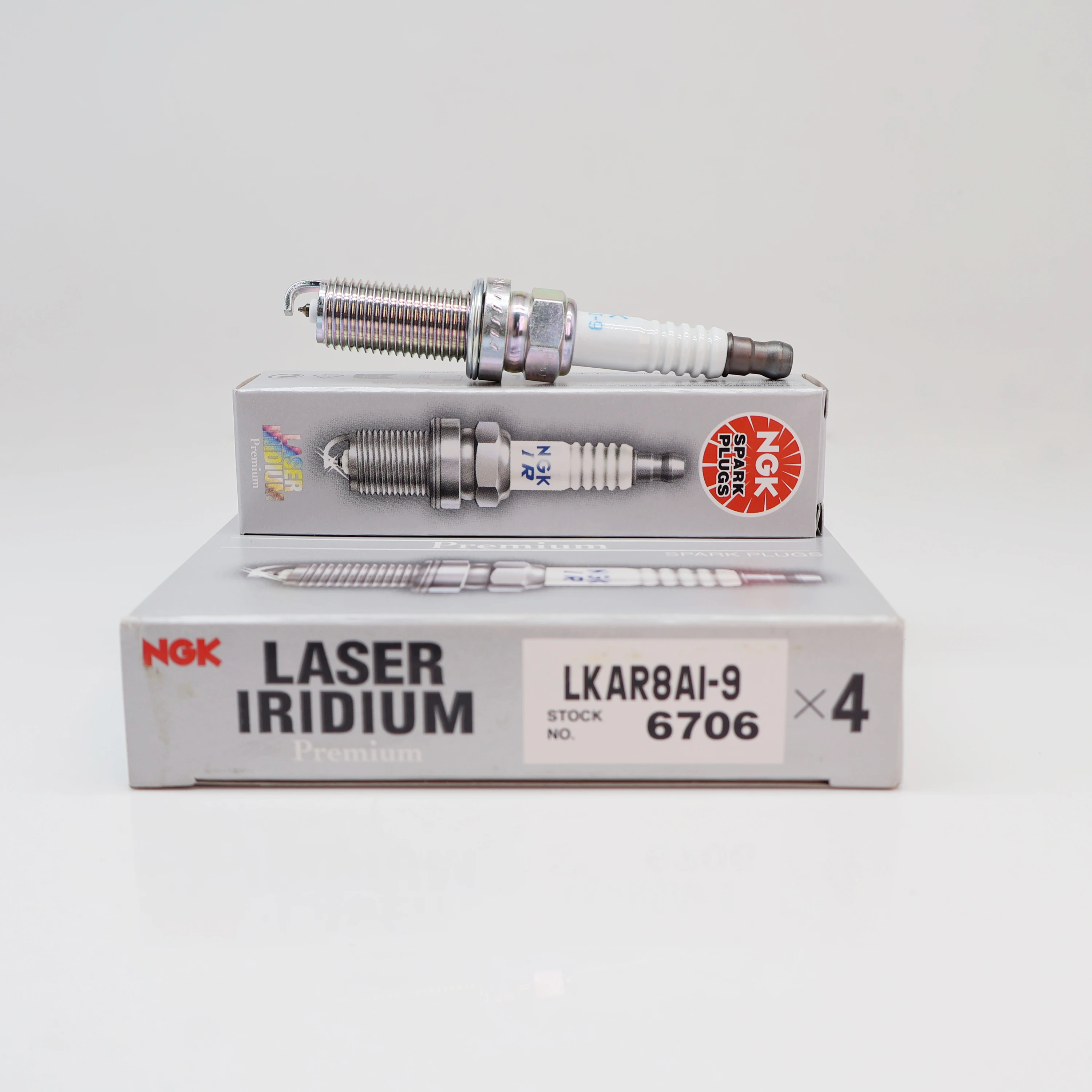 NGK Laser Iridium Spark Plug LKAR8AI-9 6706 Original Genuine Product for KTM,Husqvarna OEM:75039093000