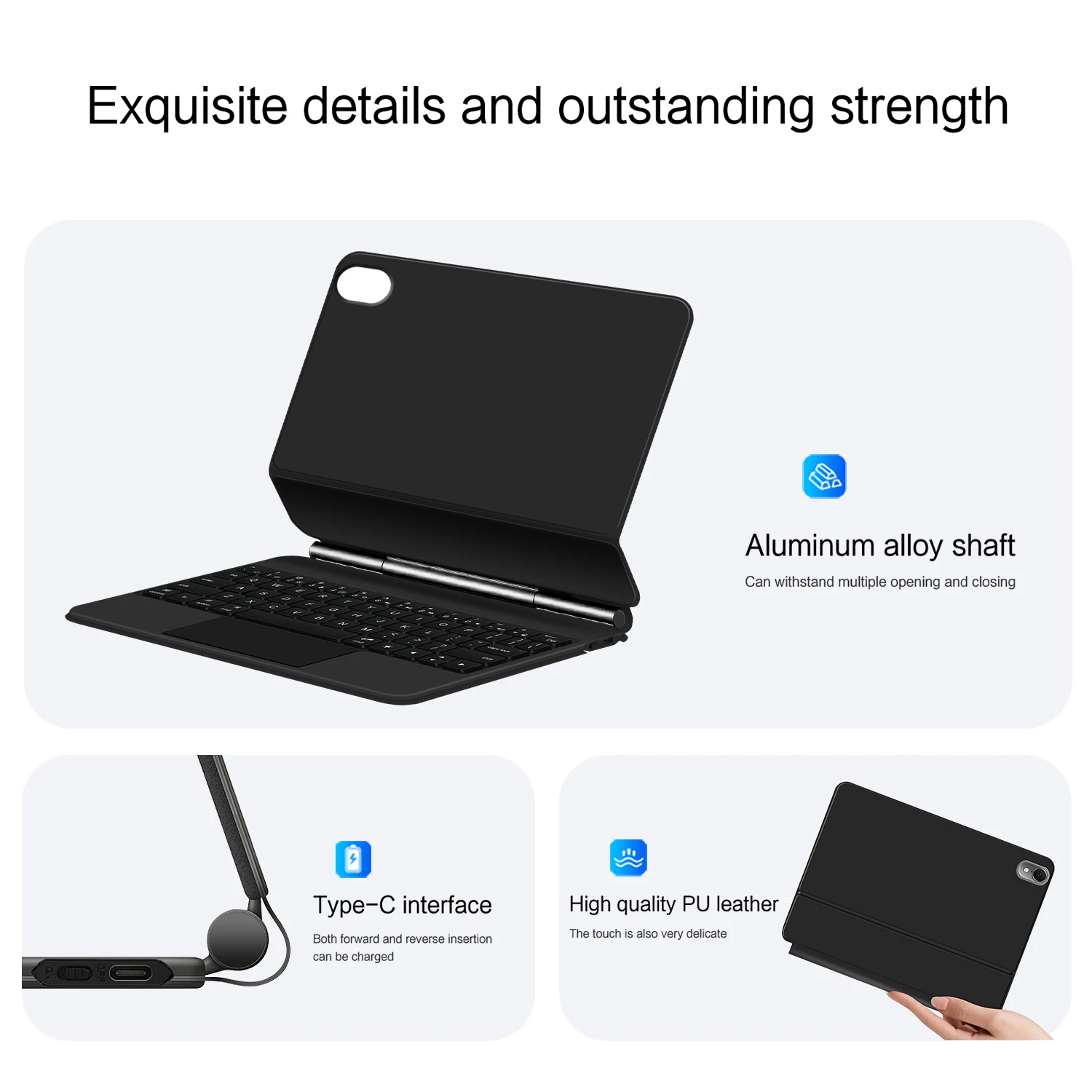 Backlit Magic Keyboard for Huawei MatePad Air 11.5 inch 2023 Case Mate pad Air 11.5 DBY2-W00 AL00 Tablet Smart Cover Folio