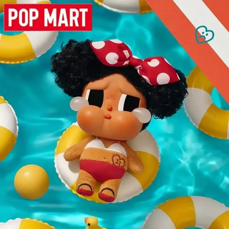 البوب مارت Crybaby وضع العطلة على سلسلة الفينيل أفخم قلادة صندوق أعمى ألعاب أصلية تخمين حقيبة صندوق غامض لطيف حلية تمثال