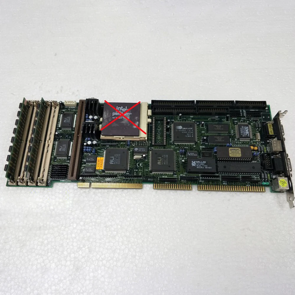 For IEI Industrial Computer Motherboard Before Shipment Perfect Test PSC-586VGA VER:C2