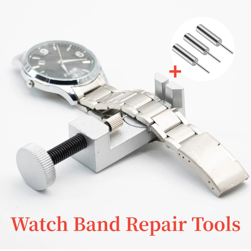 Watch Band Remover Tool Watch Repair Tools Kits for Watchmakers with Pack of 3 Extra Pins Replacement Remover Spring Bar Set