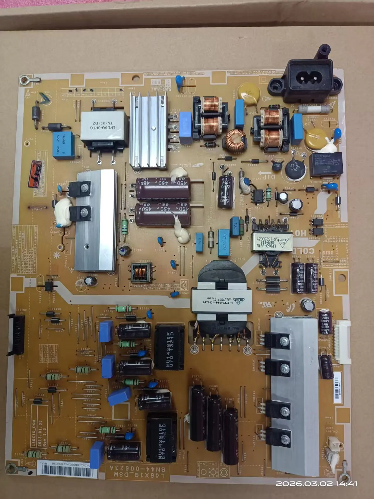 

Для платы питания UA46F6400AJ L46X1Q_DHS BN44-00623B/A/D