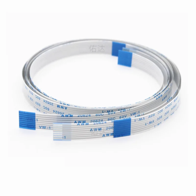 FPC FFC 400mm AWM 20624 80C 60V VW-1 Flexible Flat Cable A/B Type Ribbon Wire 4P/6/8/10/12/14/16/20/22/26/30/40/50/60/80Pin 40CM