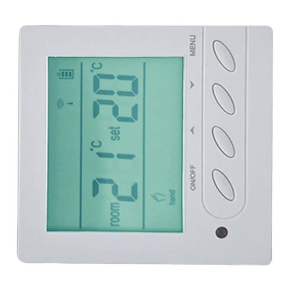 Wireless Central Controller With Panel For Water Underfloor Heating, Multi-Zone Temperature Regulation Energy Saving