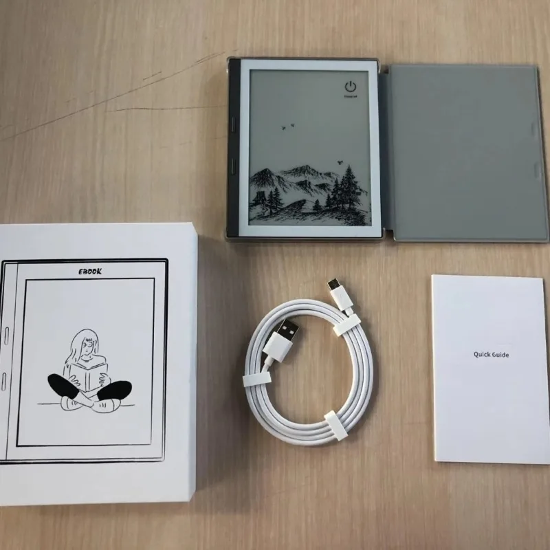E603 aluminum alloy 6 inch high definition display 198PPI ebook ereader 1 + 32Gwith touc