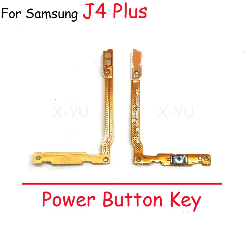 For Samsung Galaxy J4 J6 J8 2018 / J4 J6 Plus / J4 Core Power On Off Switch Volume Side Button Flex Cable