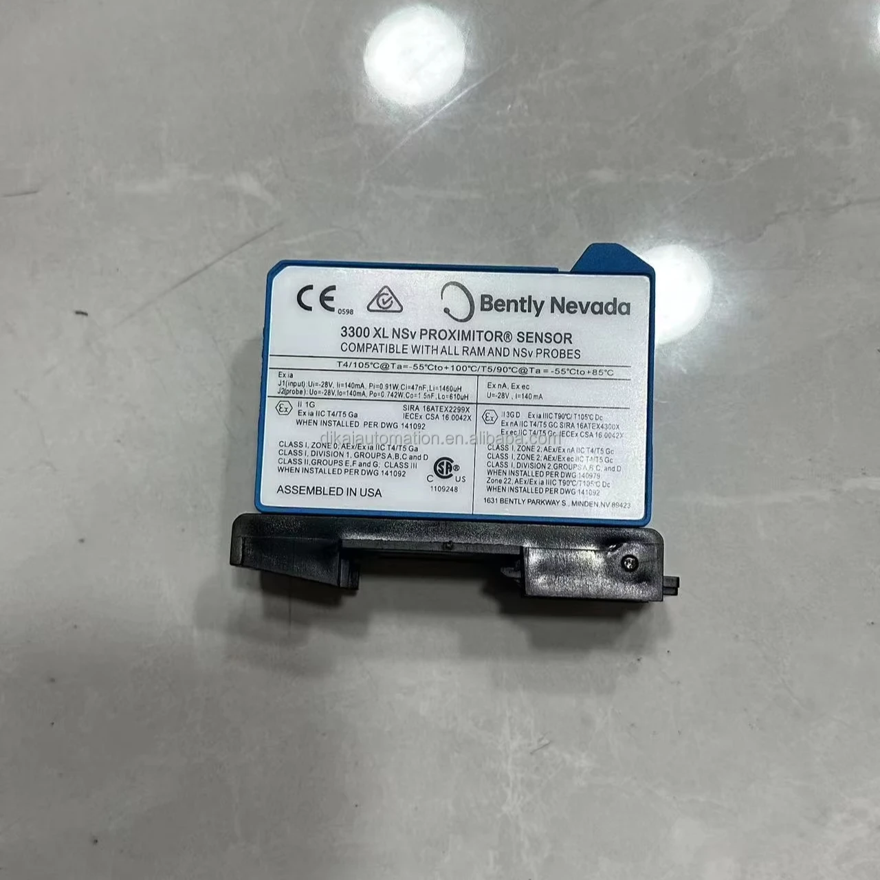 3300xl 8mm Proximity Stainless Steel and 4-20mA Output Vibration Sensor 330980-51-05