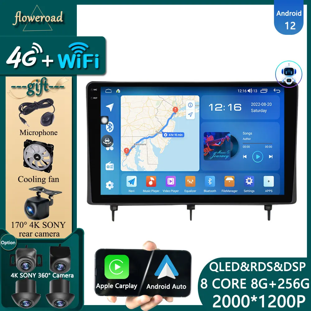 

Car Radio Multimedia Player For Honda Civic 2022 Android 13 Carplay Auto Navigation GPS 2din DVD Intelligent System Bluetooth 4G