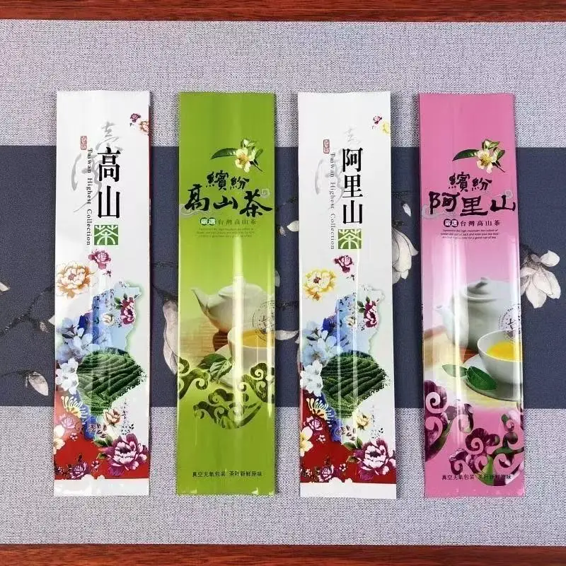 250g Taiwan milk oolong Tea Packaging Bag Dong Ding Black oolong Jasmine Dragon Pearl Tea Sealed bag Anji White Tea Packing Bag