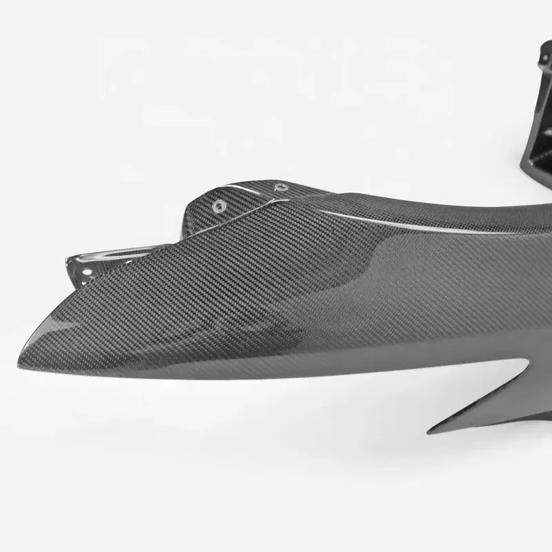 VRS نمط ألياف الكربون المصد الأمامي درابزين لنيسان GTR R35 2013 Ver الجبهة تنفيس الحاجز الجناح