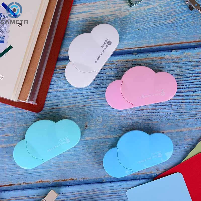 5mm x 5m Popular Mini Small Clouds Shaped Correction Tape Altered Tools School Office Corrector Stationery Kids Gift