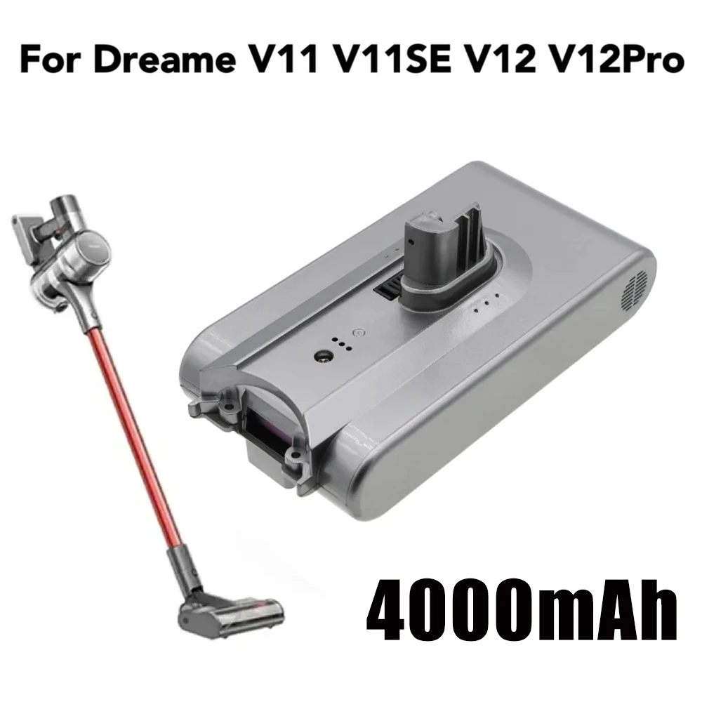 New Replacement Handheld Cordless Vacuum Cleaner Battery For Xiaomi Dreame V16 V12 Pro V10Pro V11 V11se Vacuum Cleaner Battery