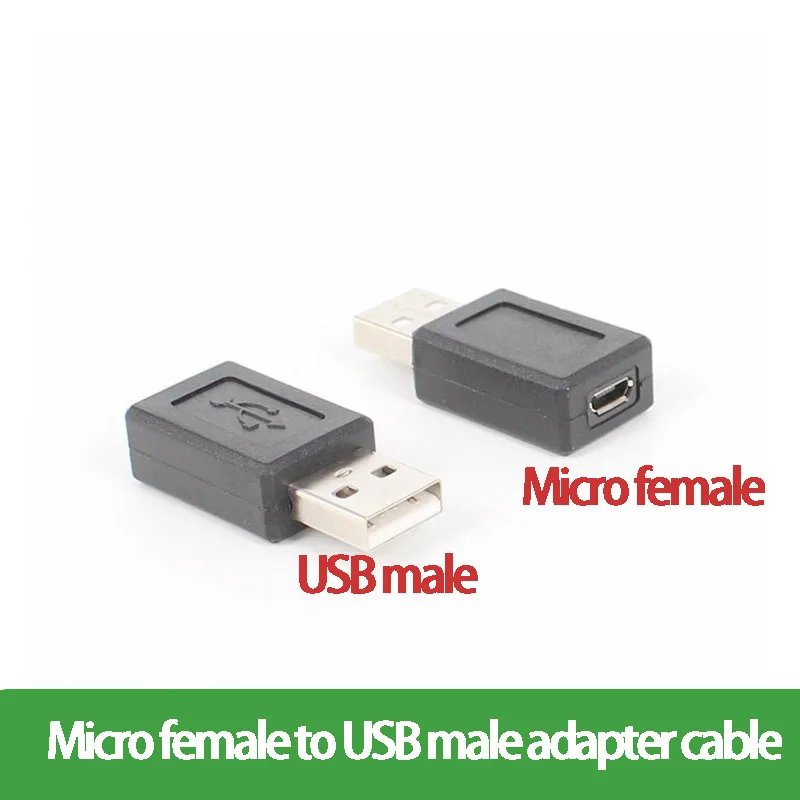 USB Male To Micro 5p Female Conversion Plug A Public Security Female Data Charging Extension Mobile Phone Computer Adapter