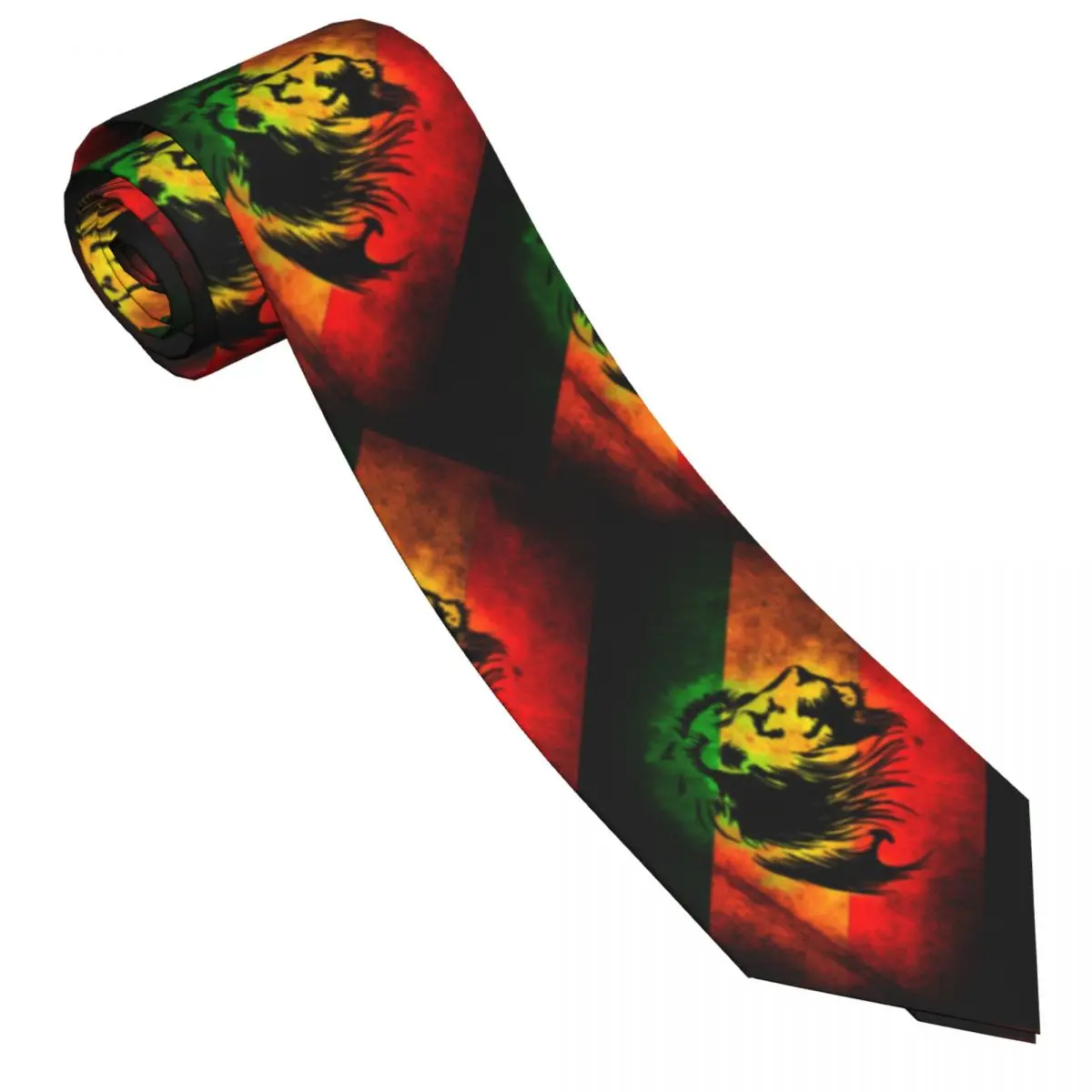 

Jamaica Lion Country Flag Neck Ties For Men Women Casual Plaid Tie Suits Slim Wedding Party Necktie Gravatas