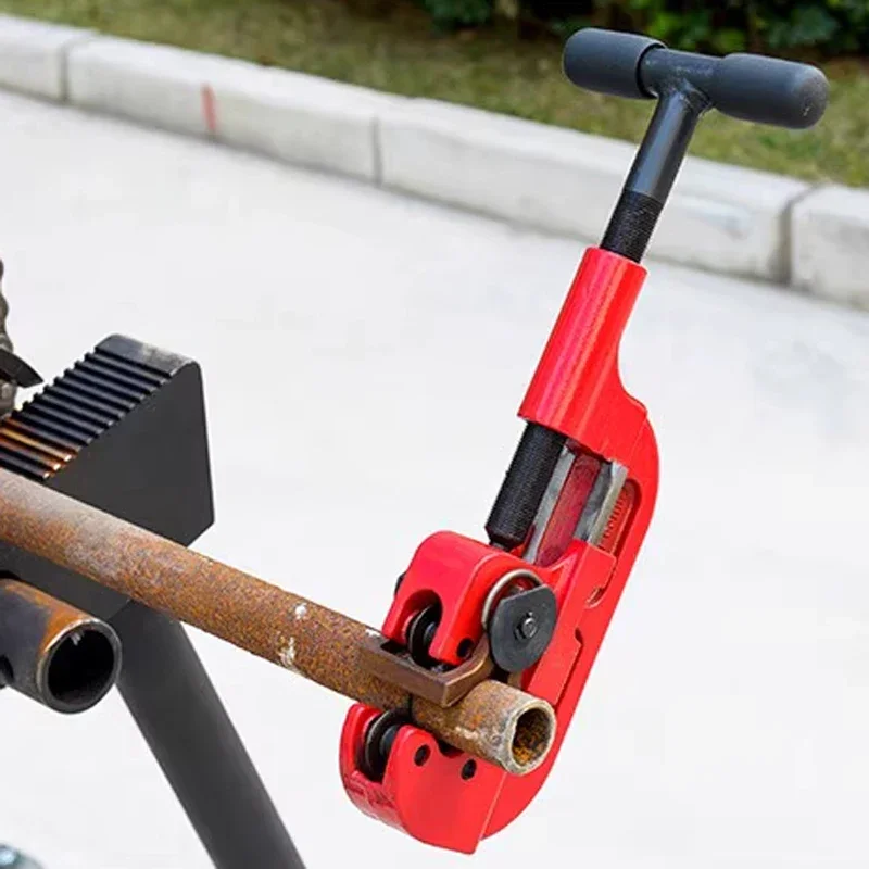 2 بوصة الفولاذ المقاوم للصدأ أنابيب الكربون الصلب C 21 - 63 مللي متر آلة قطع الأنابيب الباردة الصغيرة للانفجار - السلامة والدليل #4