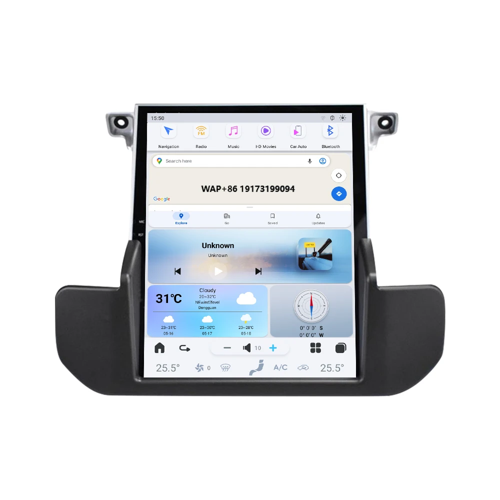 

10.4 Inch Android 13 Car Radio Carplay for Discovery 4 2010-2016 Multimedia Stereo Head Unit Navigation