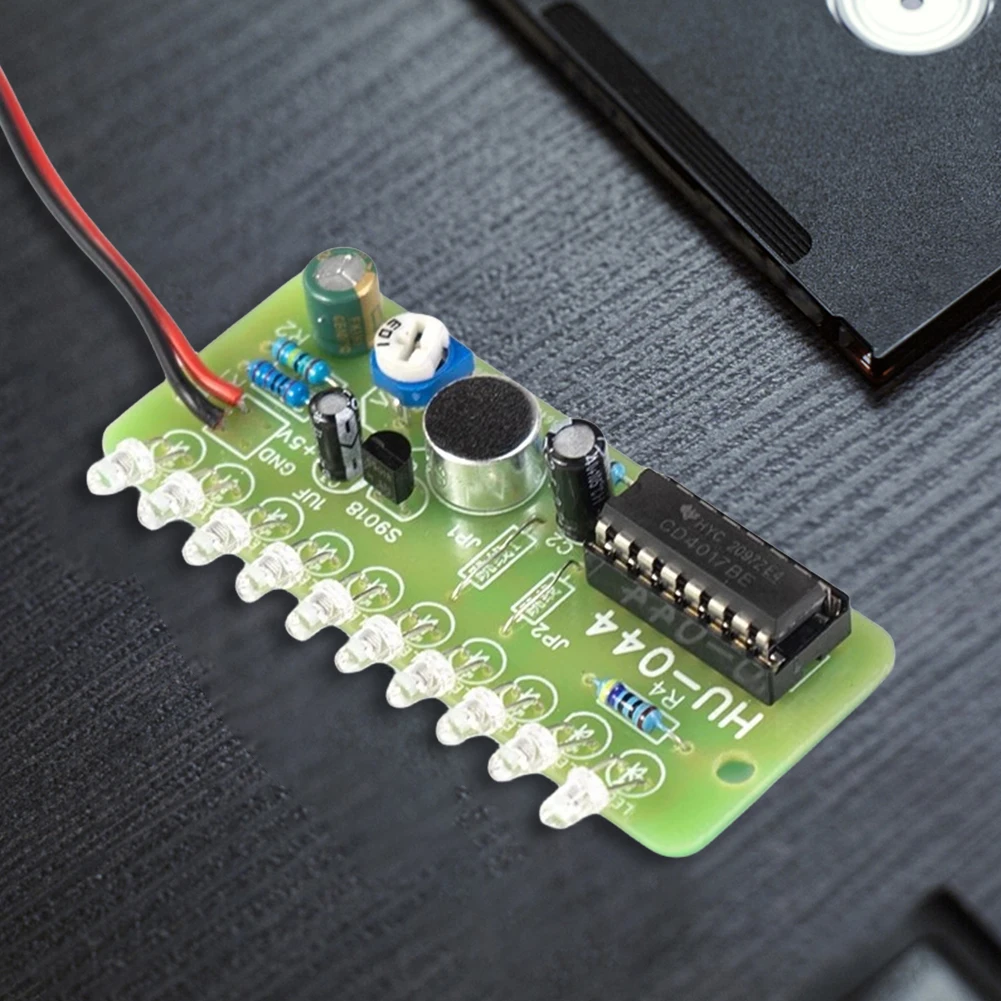 Color Light DIY Electronic Kit CD4017 Fun Electronic Production Teaching Training Module