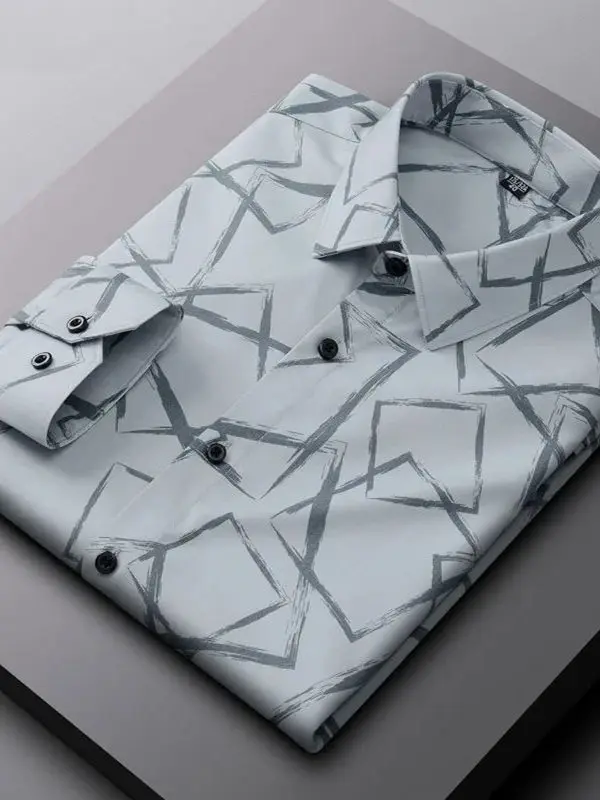 

Мужской воротник с длинным светом и цветочным принтом, специальный широкий воротник с воротником на подкладке Fce Nine Points Sve Autumn Men's irt