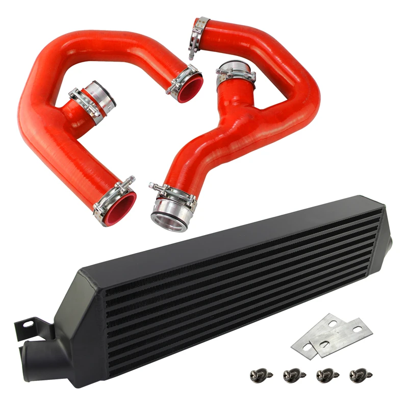 Upgrade Intercooler kit Past voor 2006-2010 Volkswagen Jetta GOLF GTI 2.0T Motor Audi A3