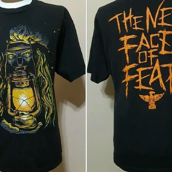 2 면 BRAY WYATT 새로운 공포의 얼굴 셔츠, 클래식 블랙 유니섹스 S-5XL CC4149