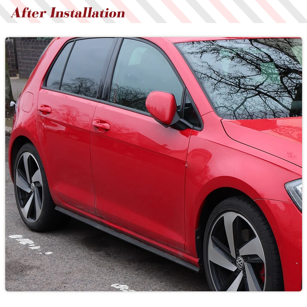 Car Side Skirts Body Kits For Volkswagen VW GOLF 7 7.5 R Line GTI