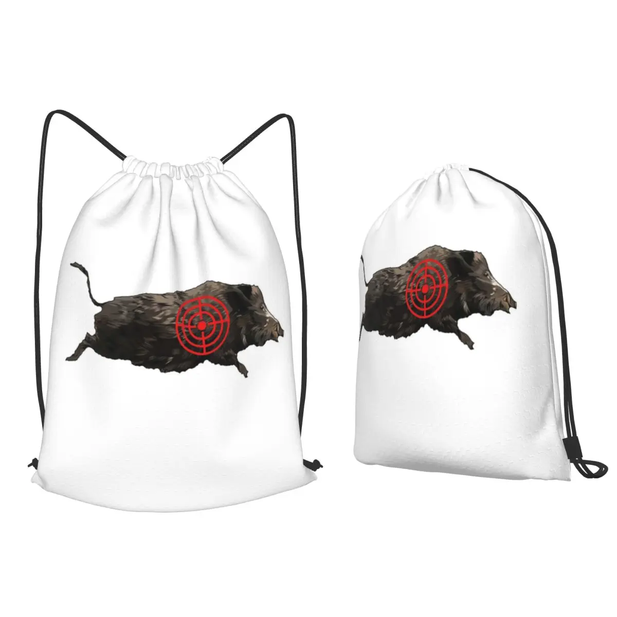 Hog Hunter Hunting Backpacks Casual Drawstring Bags Sports Bag Book Bags for Travel Students