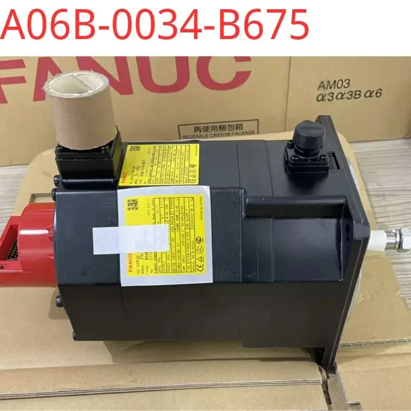 A06B-0034-B675  Second-hand tested ok    servo motorin good Condition
