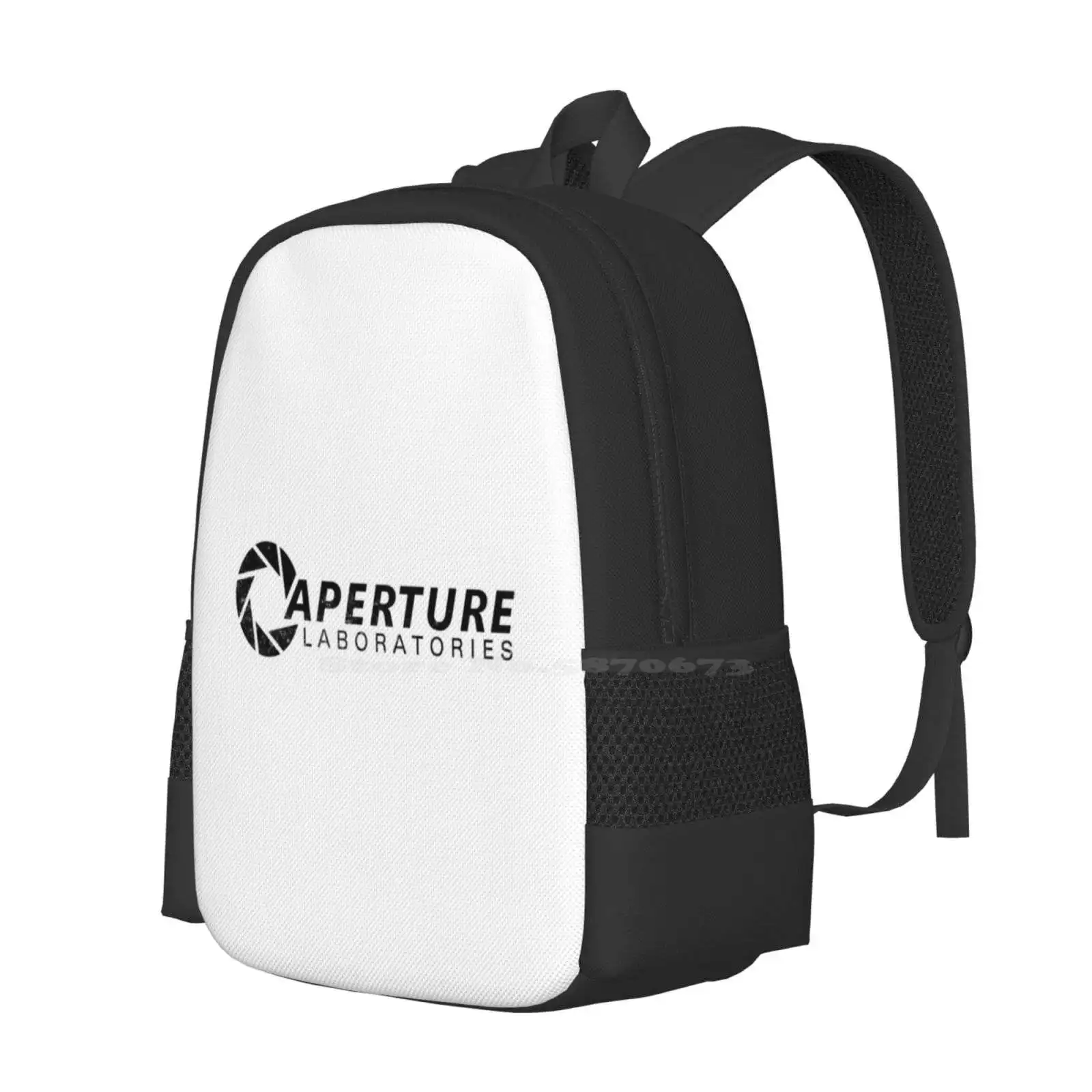 Aperture Hd Original Pattern Design Laptop Travel School Bags Portal 2 Aperture Science Aperture Stuff Aperture Wallpaper