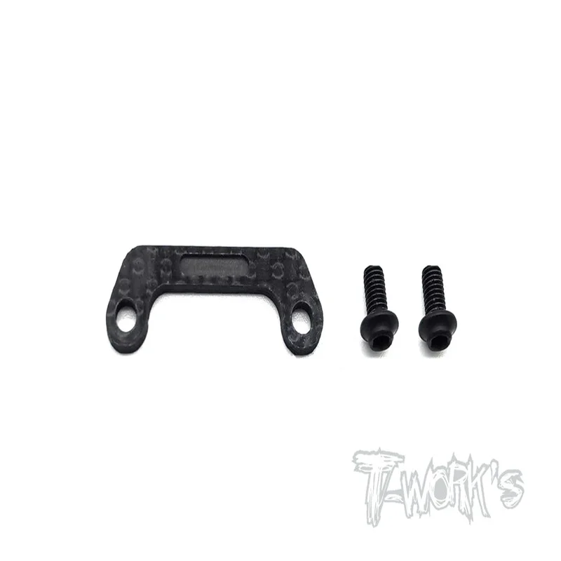 Placa de soporte de mamparo frontal de fibra de carbono TE-230-C Original T works (Mugen MTC-2), pieza profesional de control remoto