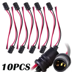 T10 w5w auto keil glühbirnen fassung stecker halter verlängerung led lampe lampen fuß halter fassung keil basis glühlampen stecker 10pcs