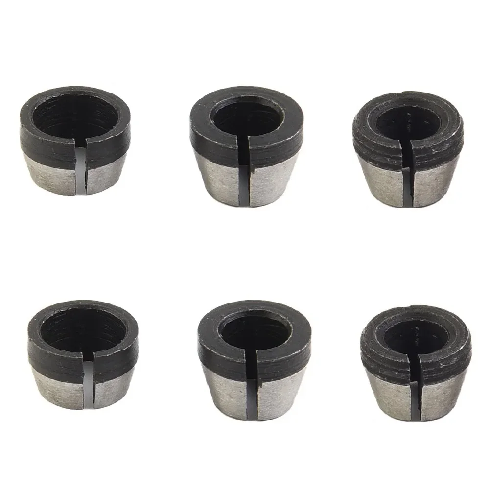 Durable Collet Chuck Chuck Adapter Power Tools Router Bits 6mm 8mm Carbon Steel Electric Router For Engraving Machine