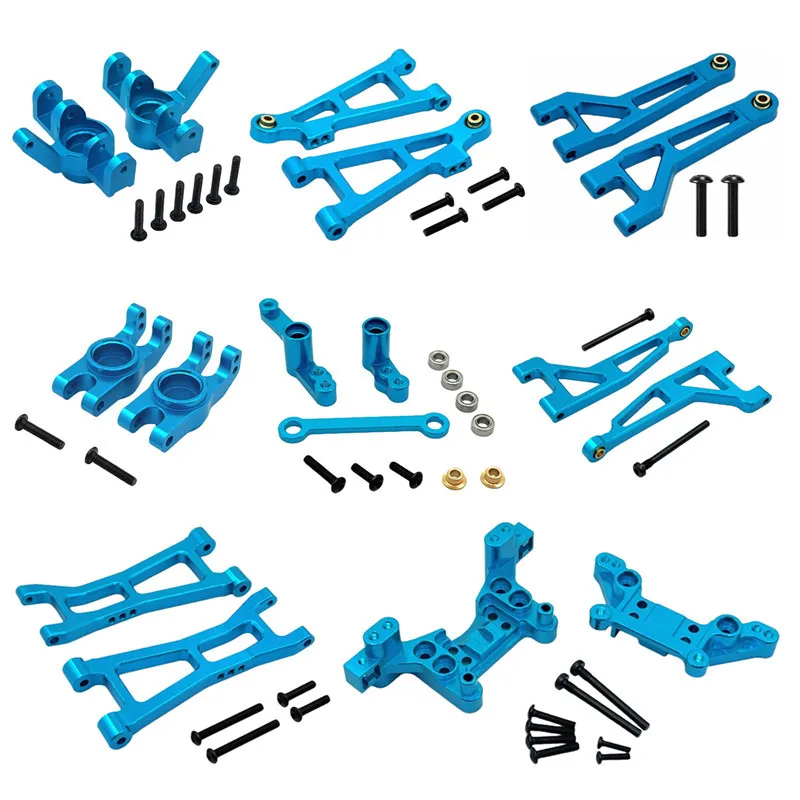 für Hyper GO MJX 1/16 16213 16218 Ferngesteuertes Auto Ersatzteile Metall-Upgrade- und Modifikationsset
