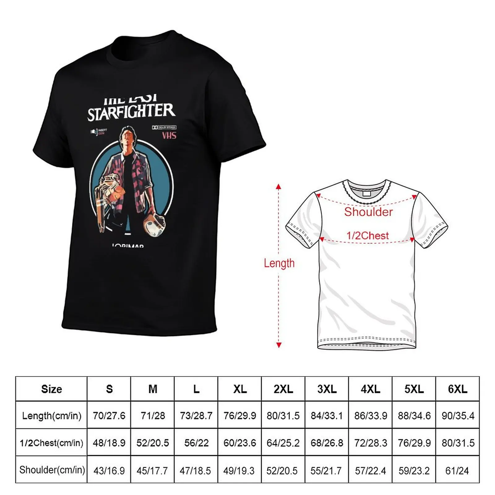 The Last Starfighter T-Shirt t shirts cotton 100% anime t shirts for man man t shirt cotton T-shirt