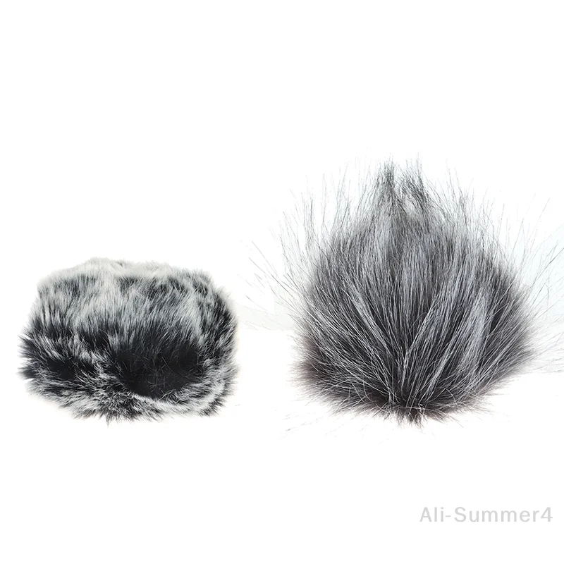 1 قطعة رغوة هيئة التصنيع العسكري غطاء الرياح فروي الزجاج الأمامي إفشل ل ZOOM H5 H6 مسجل ميكروفون #6